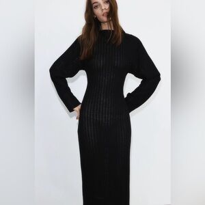 NWT H&M sheer knit dress - Med